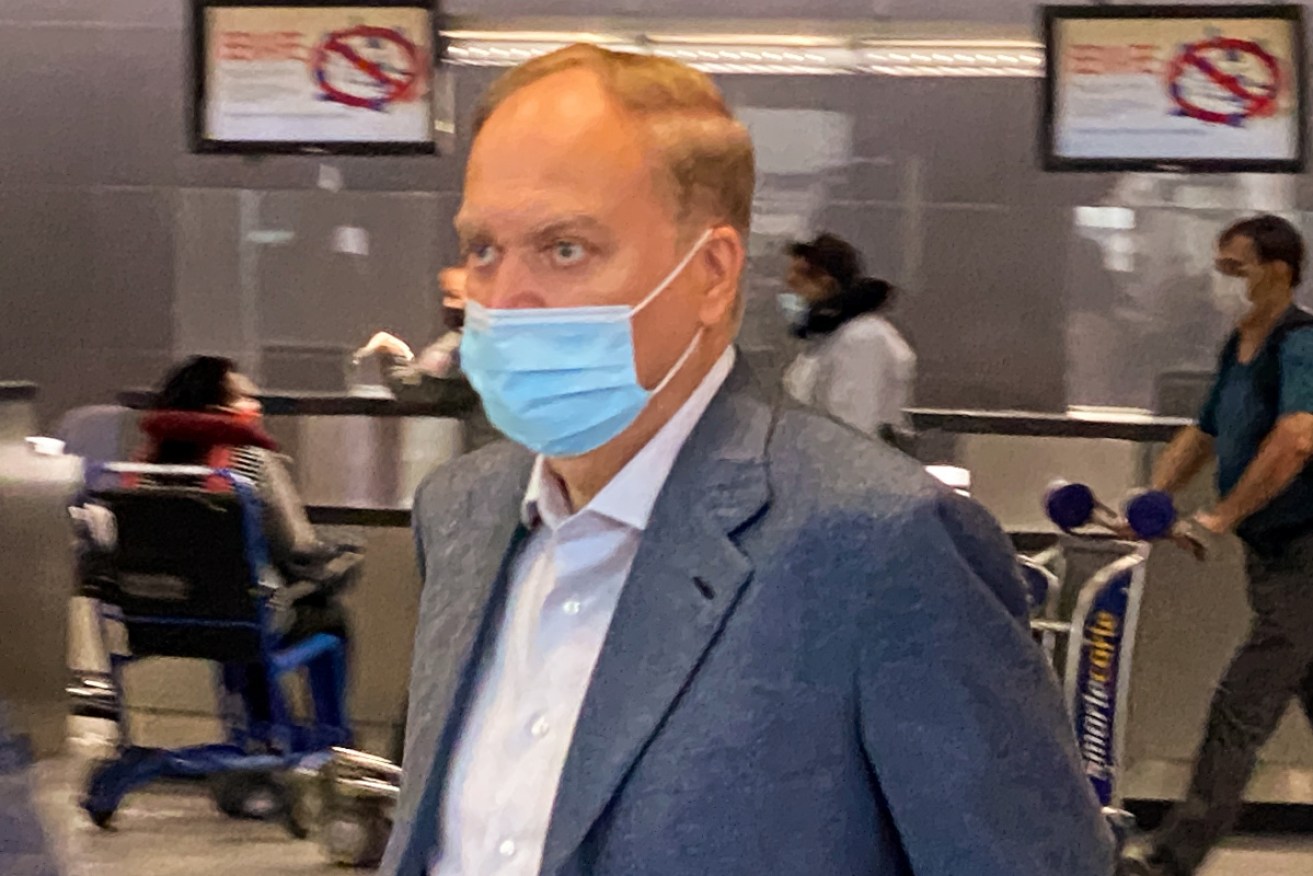 Russian Ambassador to the United States Anatoly Antonov at John F. Kennedy International Airport.