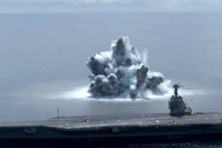 US navy&#8217;s &#8216;full ship shock trial&#8217; blast registers as 3.9 magnitude earthquake