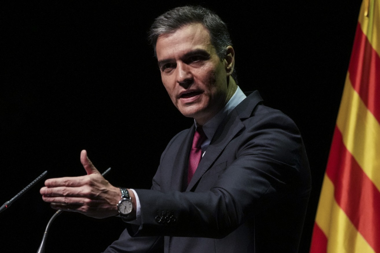 "Confrontation didn't serve to solve any problem," Prime Minister Pedro Sanchez said.