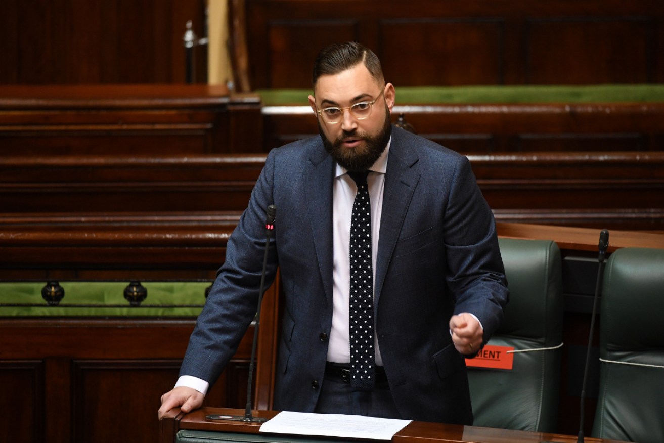 The claims against Victorian MP Dustin Halse were first raised in March.