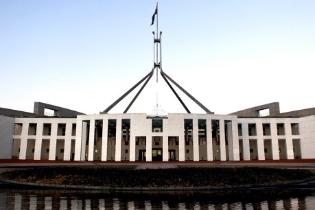 Man allegedly caught with weapon and making threats to kill outside Parliament House
