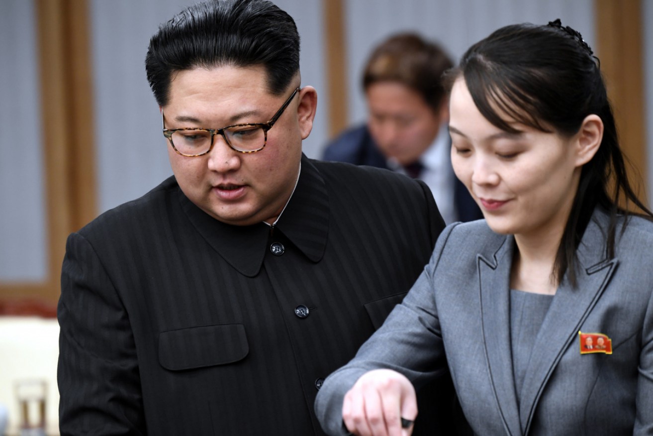 Kim Yo-jong with her brother, North Korean dictator Kim Jong-un.