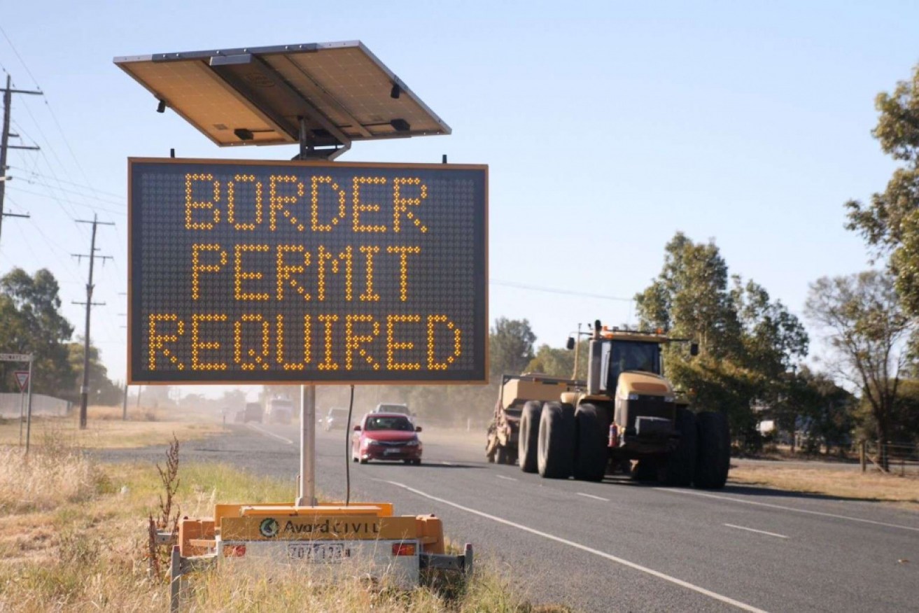 Victoria has all but closed its border with NSW.