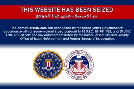 Iran-linked news websites &#8216;seized by US&#8217;