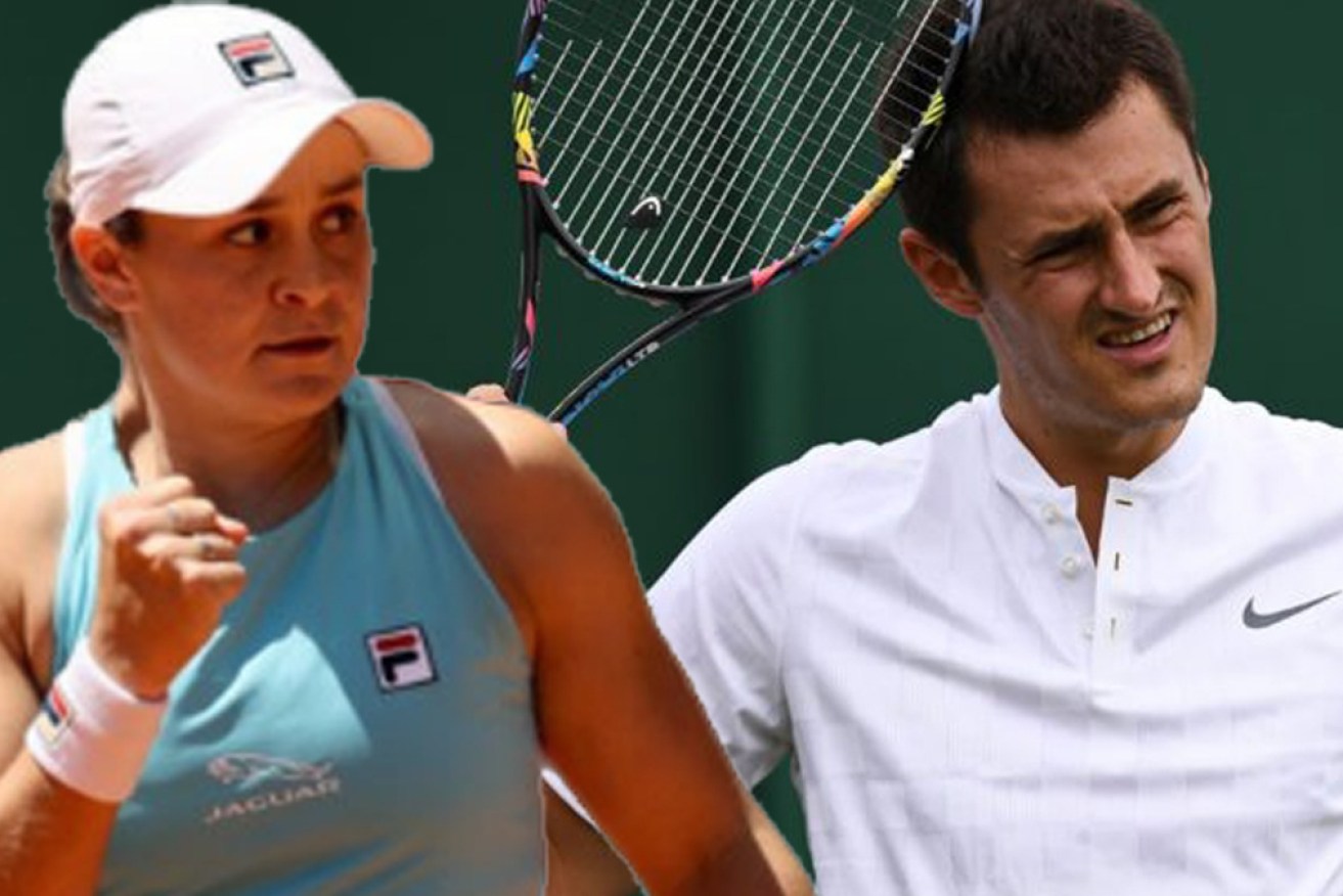 Ash Barty will again be the top women's seed at Wimbledon, while Bernard Tomic has not qualified.