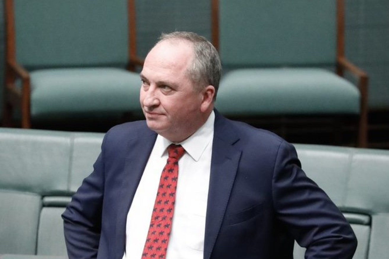 Barnaby Joyce has previously categorically denied sexual harassment allegations against him.