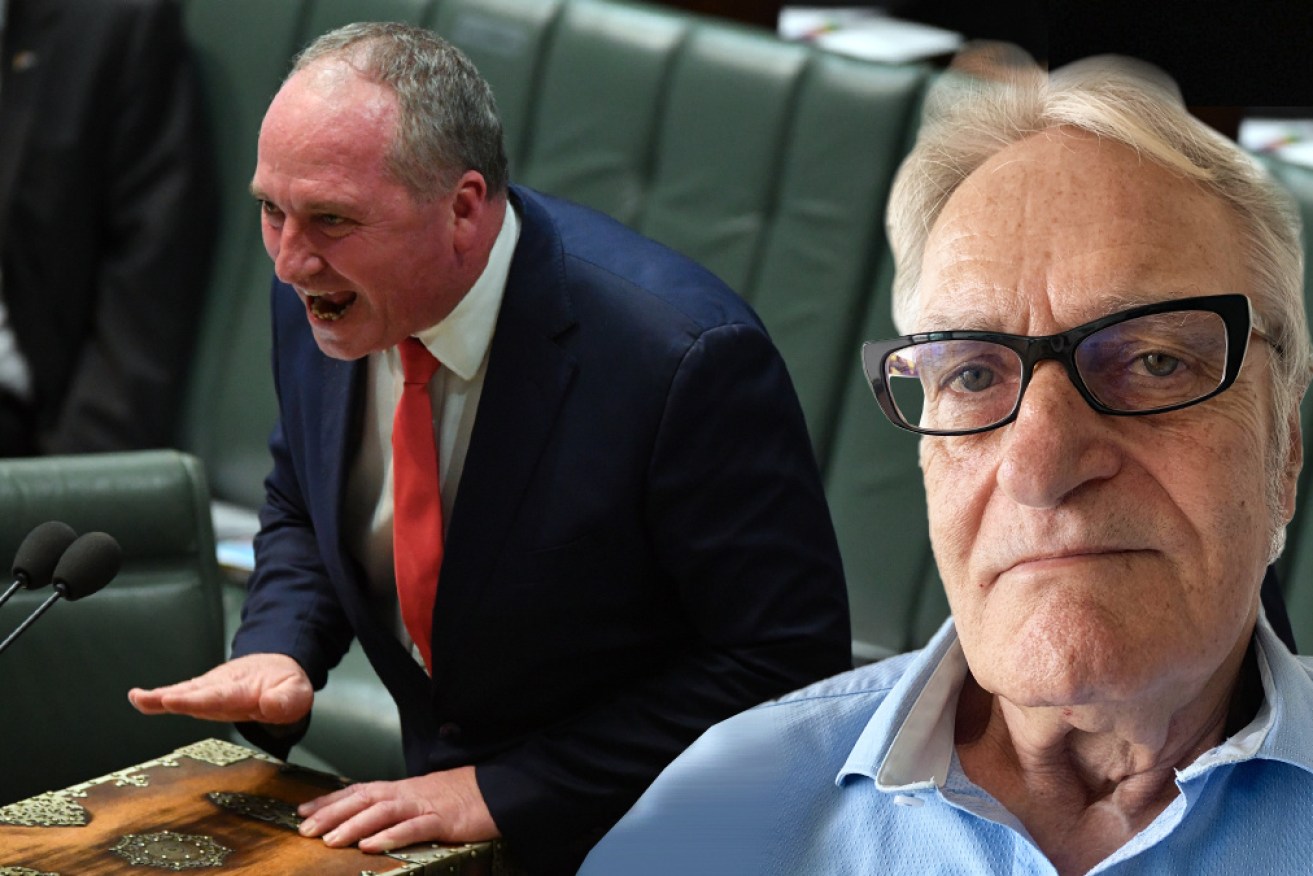 With his clever scare 'em politics, Barnaby Joyce is going to change the script, writes Dennis Atkins.