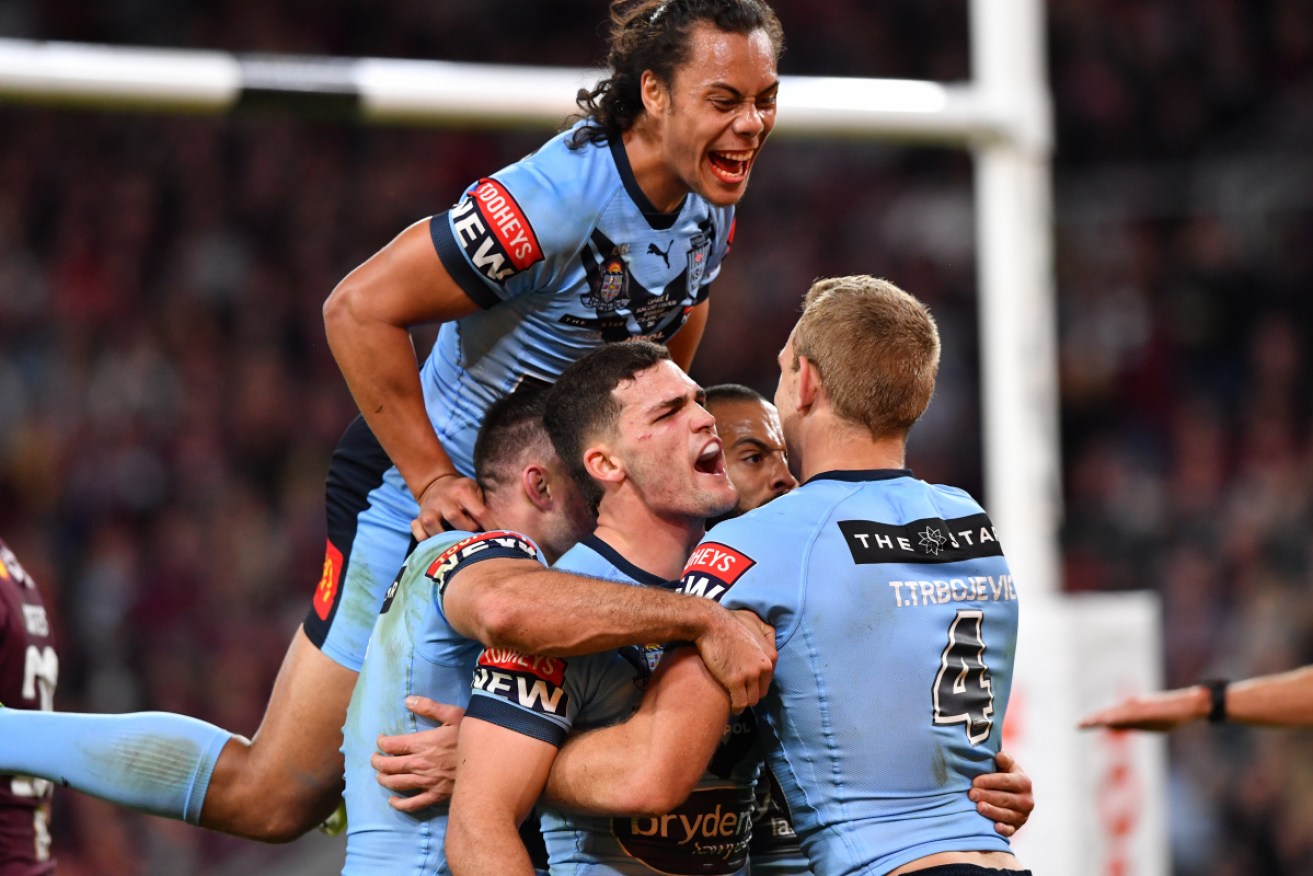 NSW is celebrating a dominant State of Origin series win after winning Game 2 26-0 in Brisbane. 
