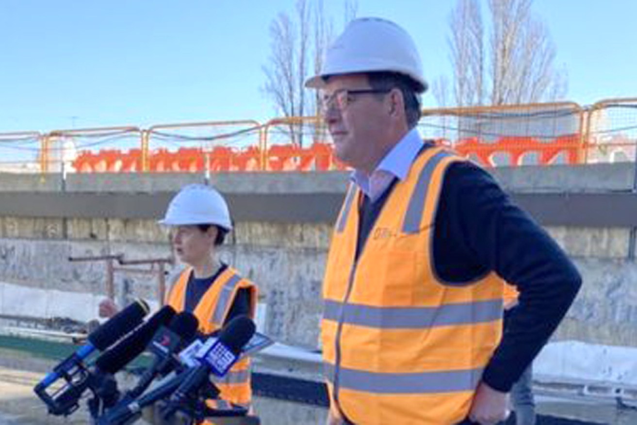 Infrastructure will be front and centre when Daniel Andrews meets with top Chinese officials. <i>Photo: AAP</i>