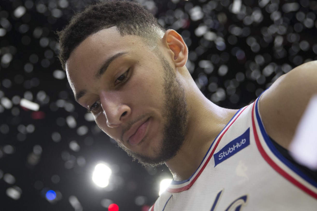 Ben Simmons was thrown out of practice on Tuesday. 