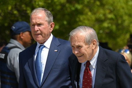 Donald Rumsfeld, two-time US secretary of defence, dies aged 88