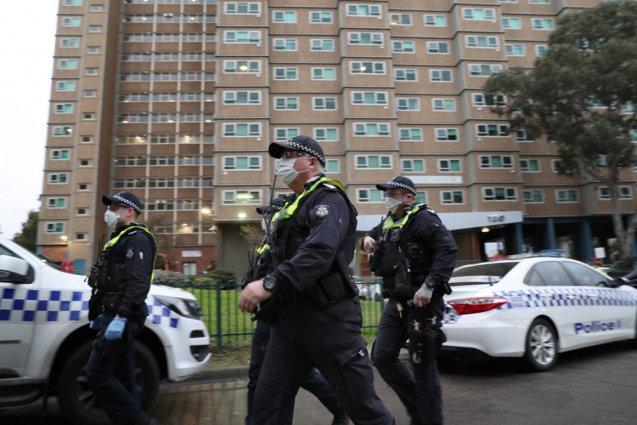 The Victorian Ombudsman found the timing of the lockdown of public housing towers in Flemington and North Melbourne breached human rights.