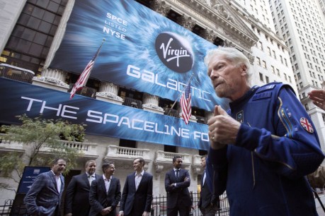Branson aims to get jump in space race with Bezos