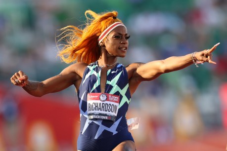 Drugs scandal threatens US sprint champ's Games