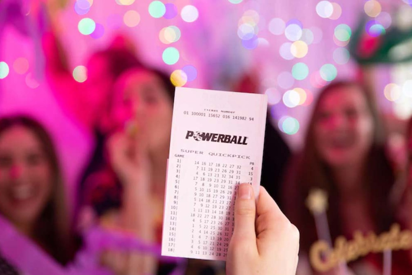 A 10-person syndicate in Townsville have won $60 million. 