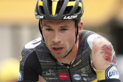 Injured Primoz Roglic quits Tour de France