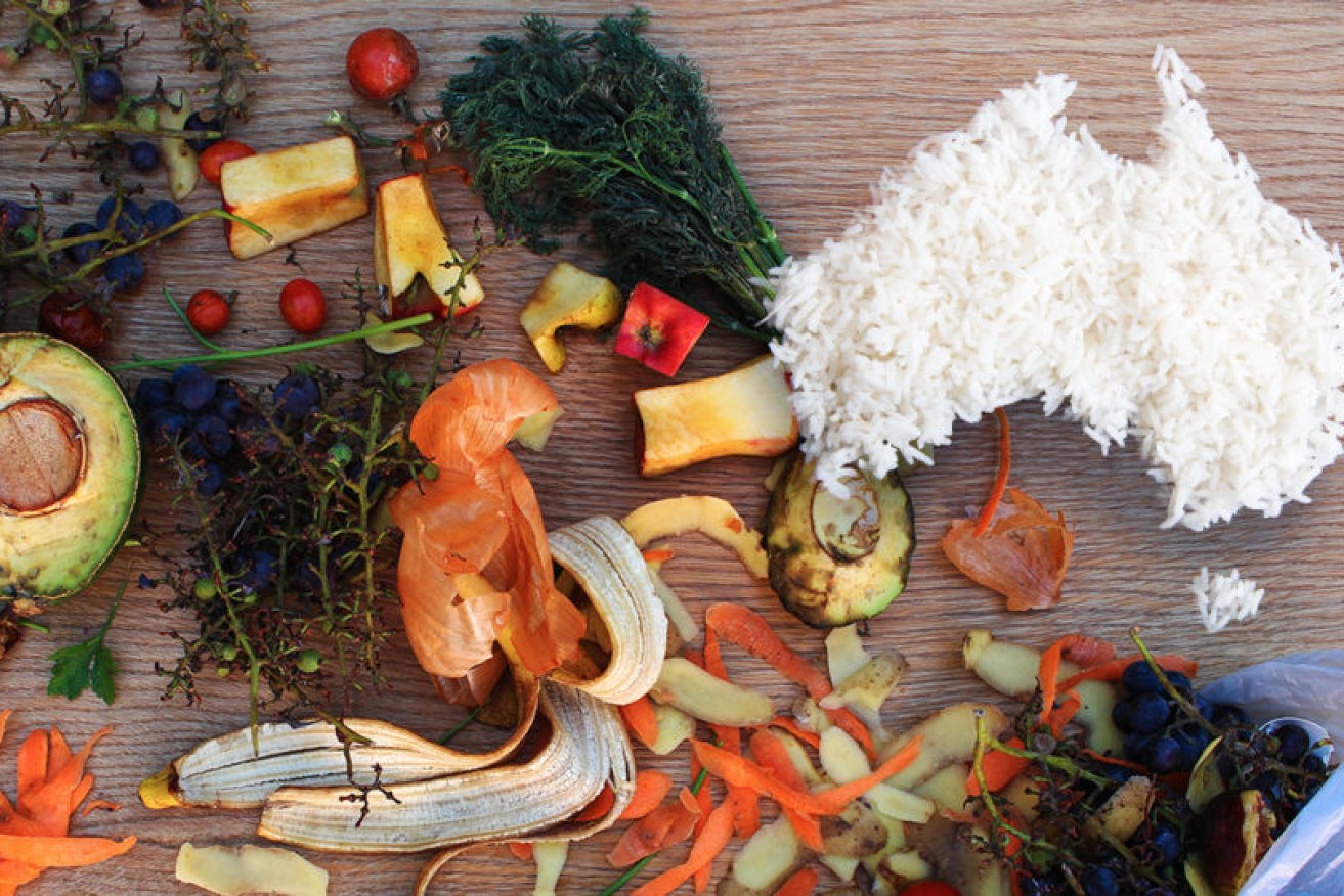 The average Australian household throws out 219 kilograms worth of food a year.