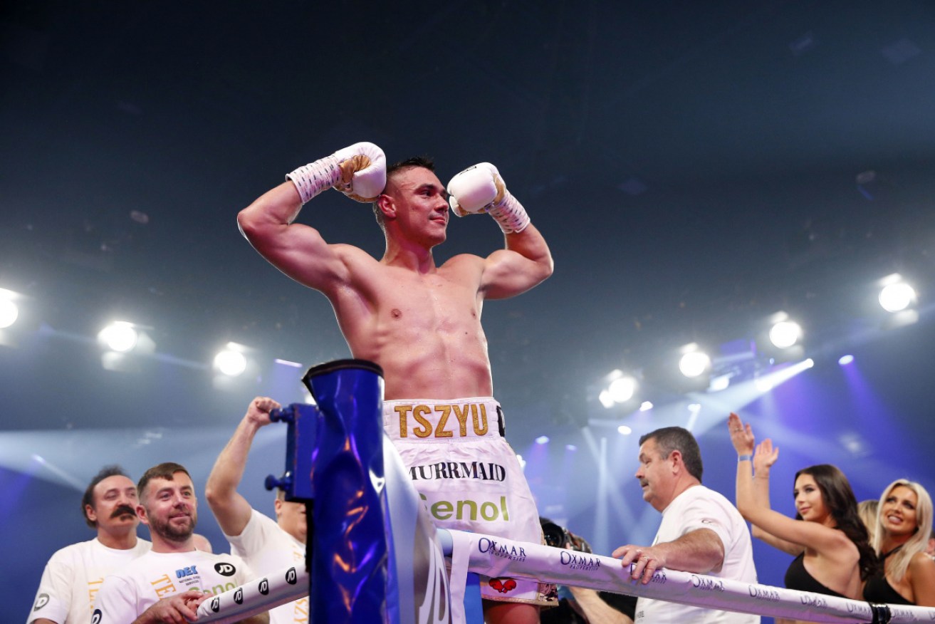Tim Tszyu's latest victory puts him in contention for the unified world title.