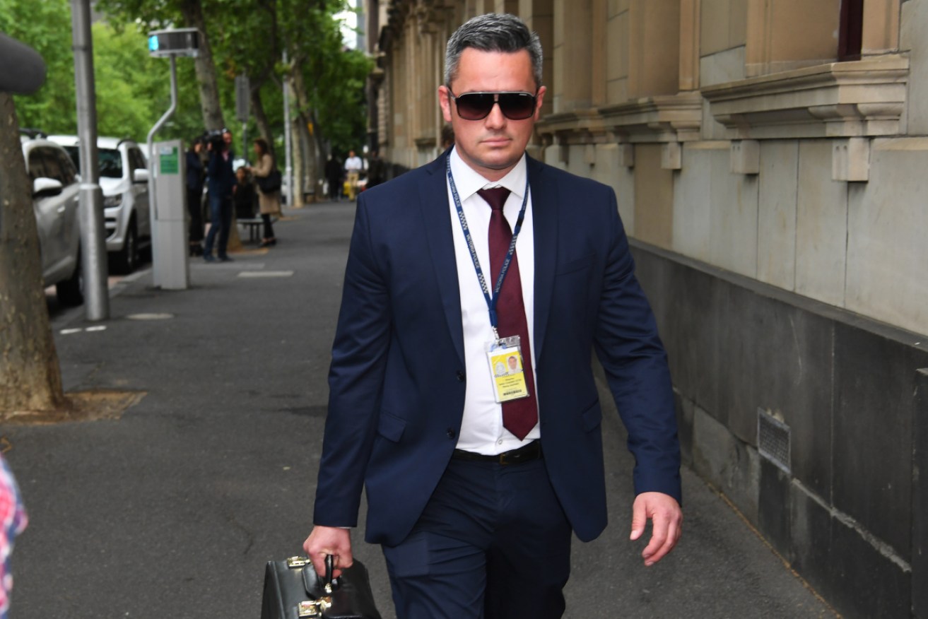 Murray Gentner (pictured) contests charges over the release of photos of ex-AFL coach Dani Laidley.