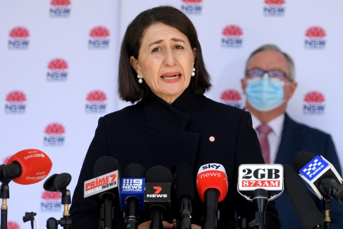 Premier Gladys Berejiklian expects  infection numbers to continue rising.