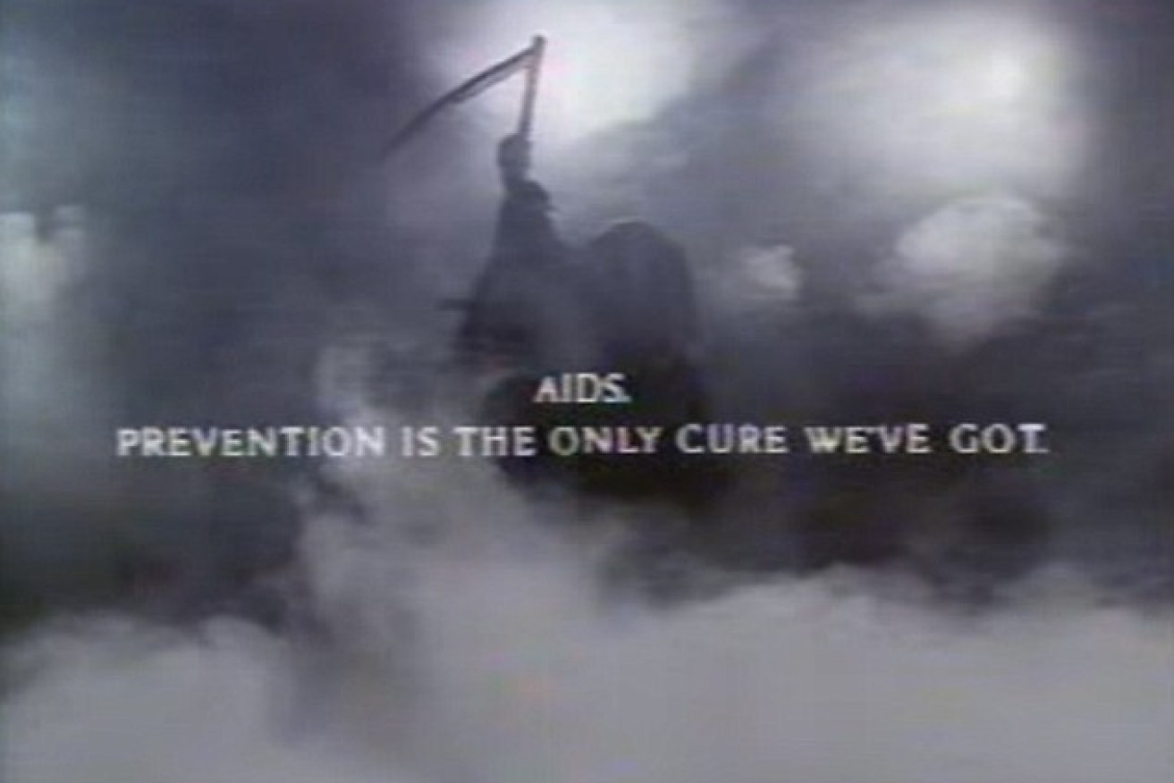 The hope is replicate the success of 1987's Grim Reaper HIV/AIDS campaign.