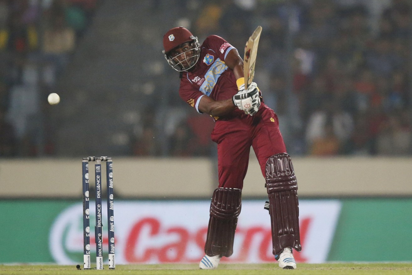 Dwayne Bravo scored 47 as West Indies beat Australia to go 2-0 up in their T20 series in St Lucia on Sunday.