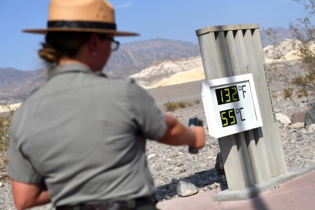 Death Valley swelters as temperatures top 54 degrees