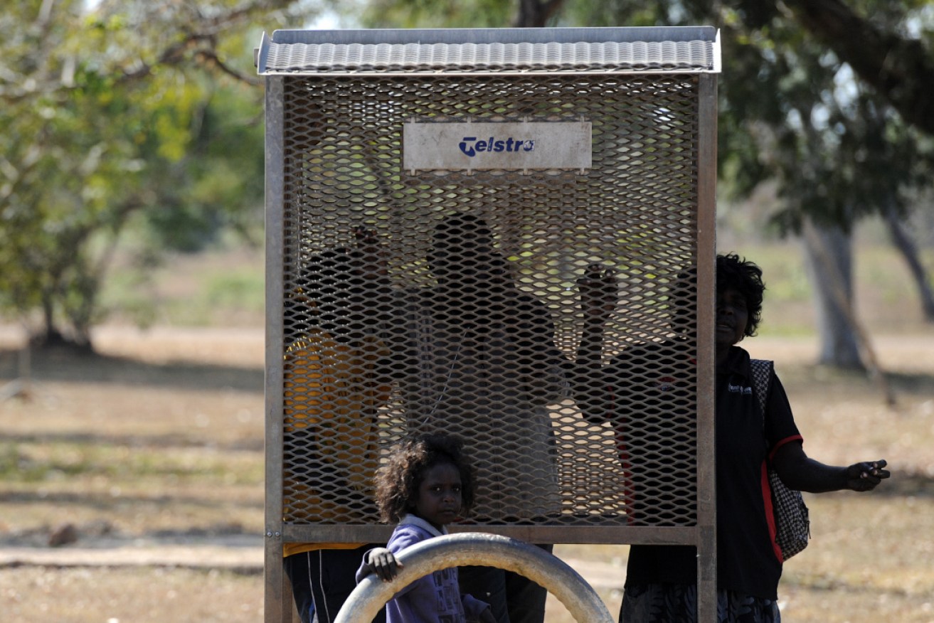 About 10 per cent of the Northern Territory's population remain without internet or mobile access.