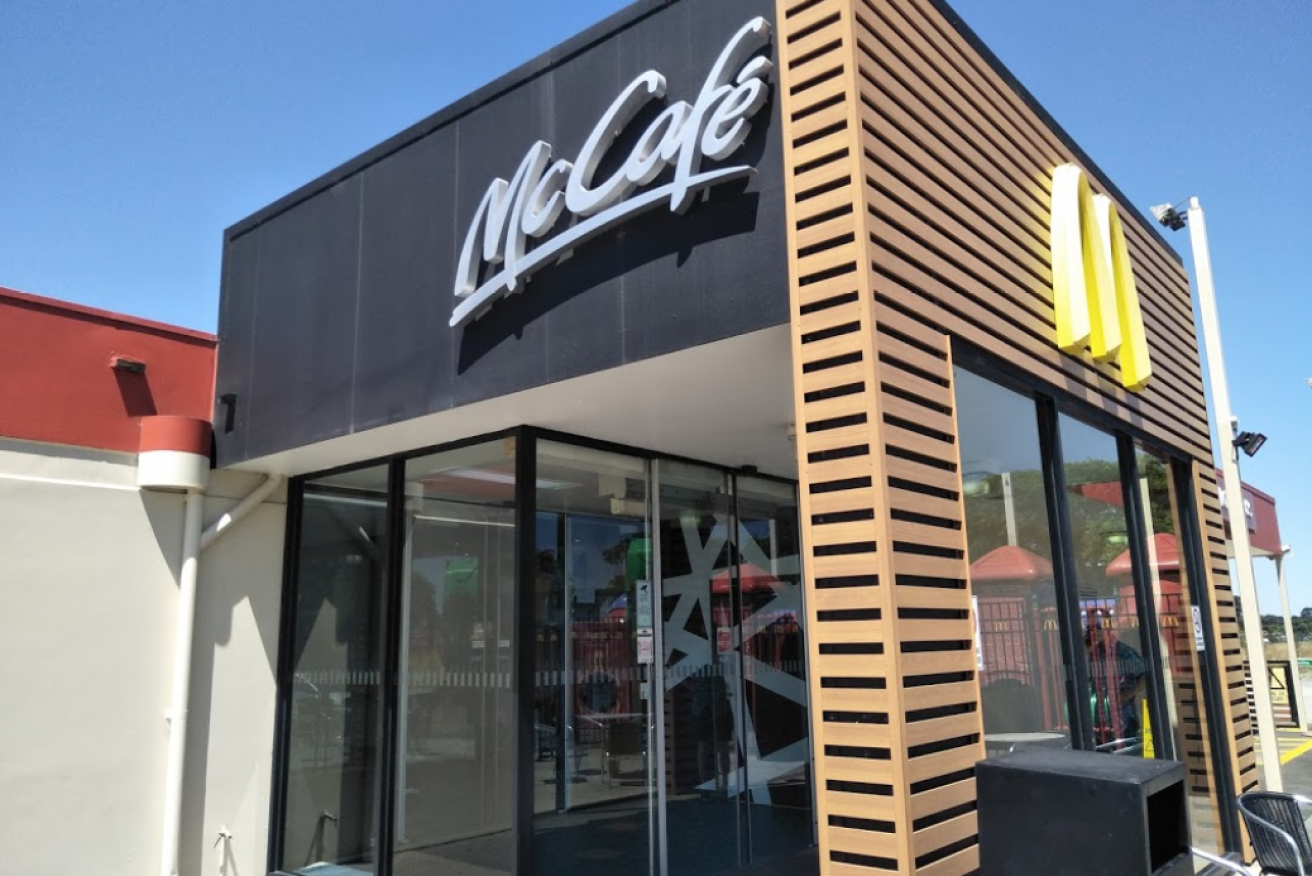 The McDonalds in Ballan, outside of Ballarat, is among the new Victorian exposure sites.