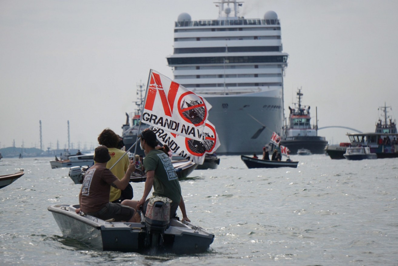 The Italian cabinet is set to ban cruise liners from the Venice lagoon following years of protests.