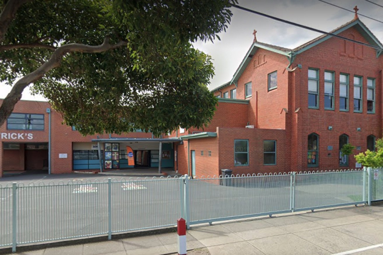 Parents of students at St Patrick's Primary School in Murrumbeena were instructed to pick up their children immediately.