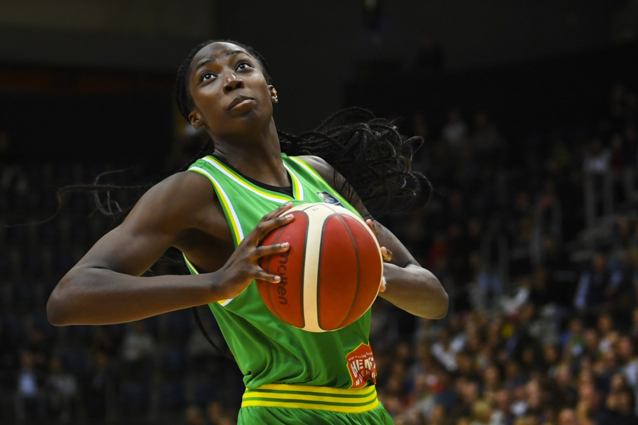 Ezi Magbegor scored 17 points for the Opals to down the US.