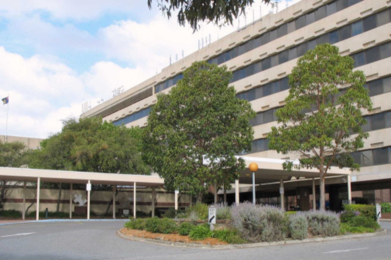 The man presented to Modbury Hospital, in Adelaide, with virus symptoms at the weekend.