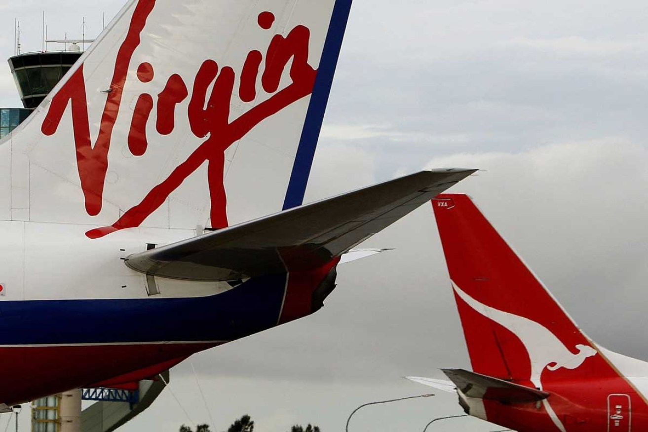 Qantas has topped Virgin Australia in the world's best airlines rankings. 