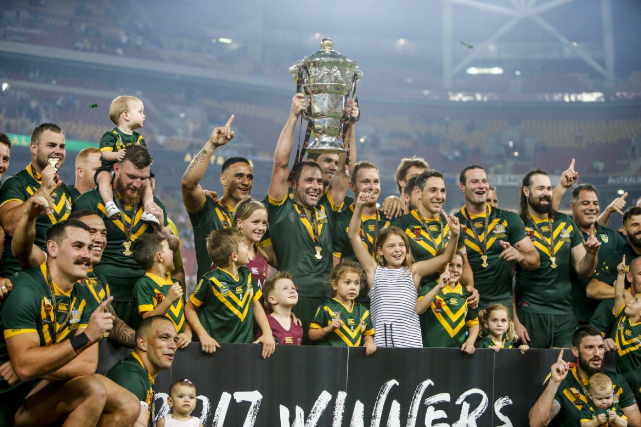 Australia has pulled out of this year's Rugby League World Cup in England. 