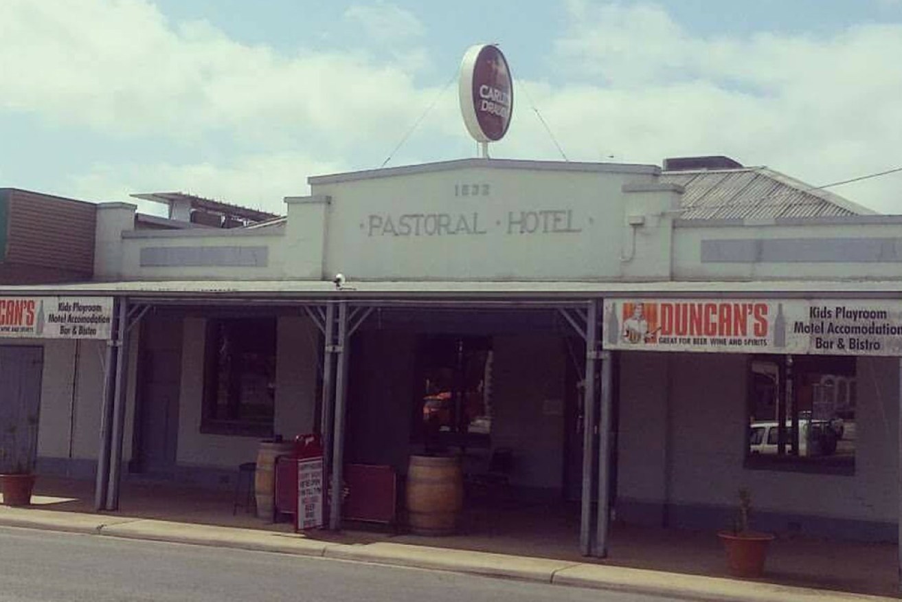 The owner of a pub in regional Victoria has been fined for opening during lockdown. 