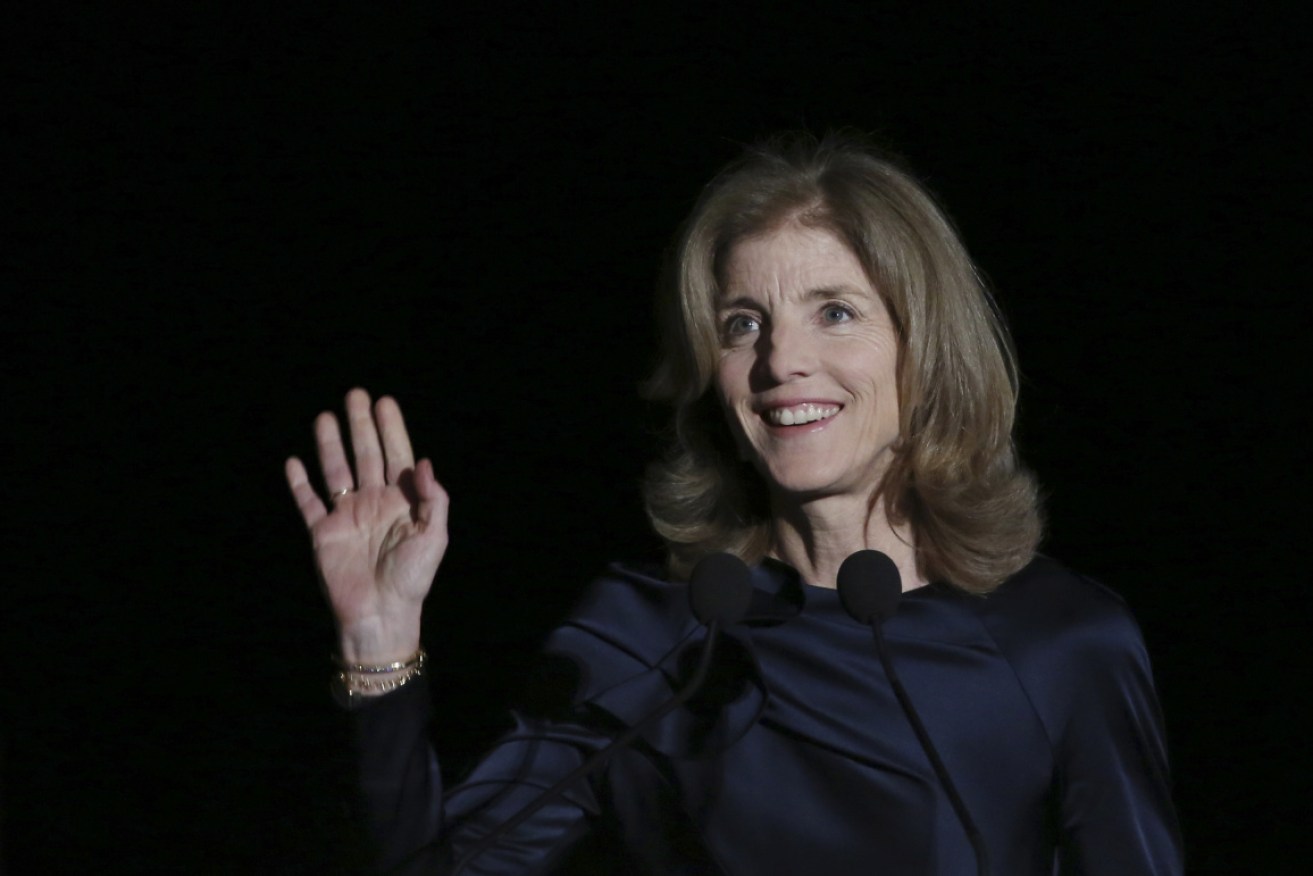 Caroline Kennedy confirmation process as ambassador to Australia can now proceed.