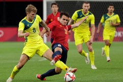 Resilient Olyroos concede late to favourites Spain