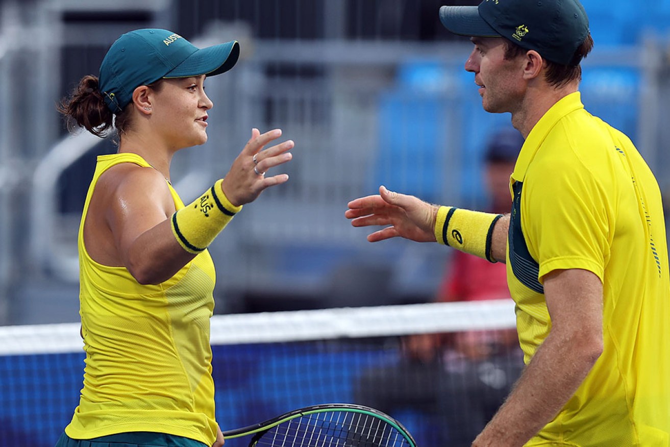 The mixed doubles pairing of Ash Barty and John Peers are Australia's last tennis hope.