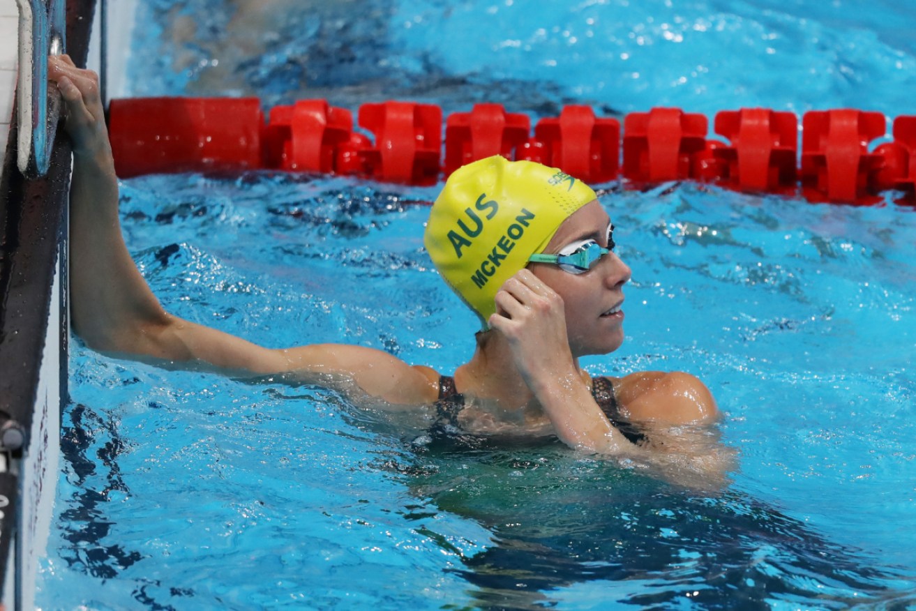Emma McKeon lit up the pool on Wednesday night with an record-breaking swim.