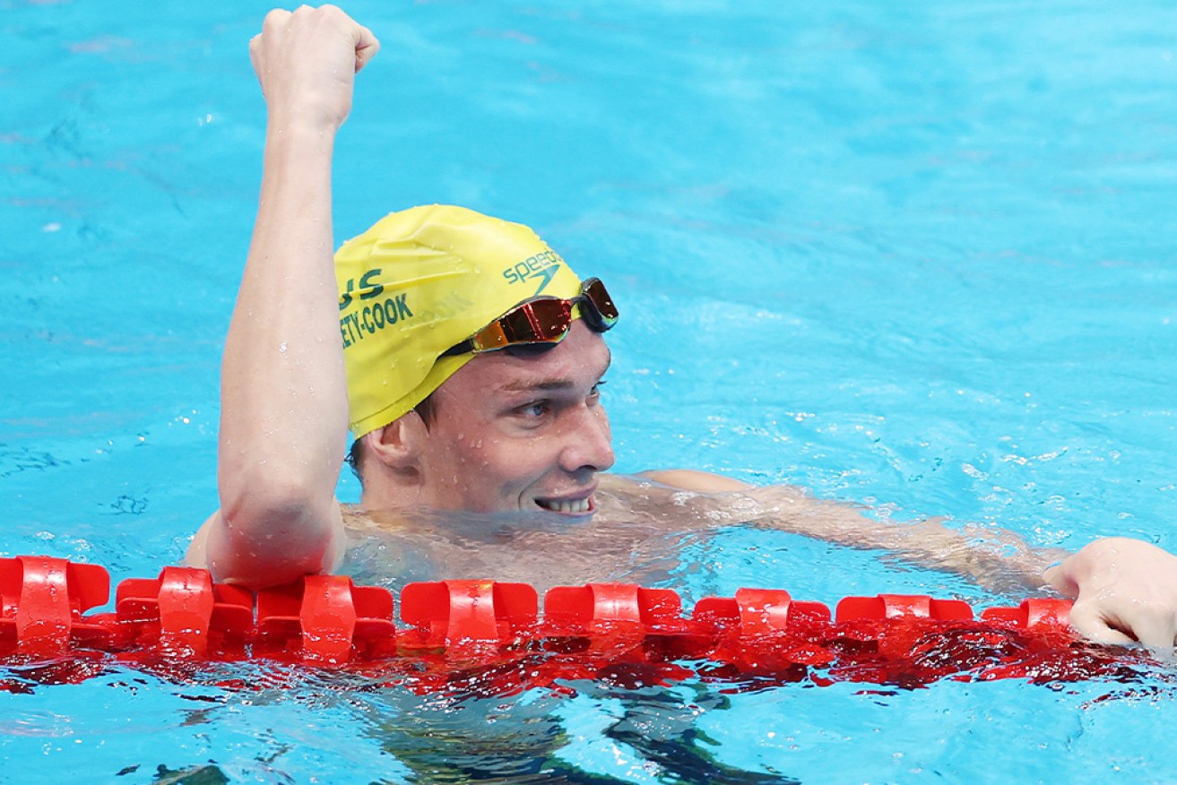 Zac Stubblety-Cook brought home the gold medal in the men's breast stroke final. 