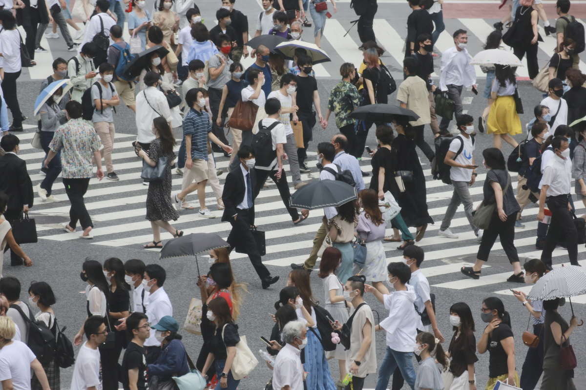 Japan Extends State Of Emergency In Olympic Host City Tokyo