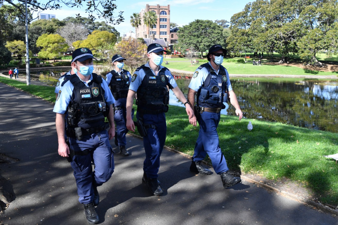 Police will be out in force during Melbourne's lockdown. 