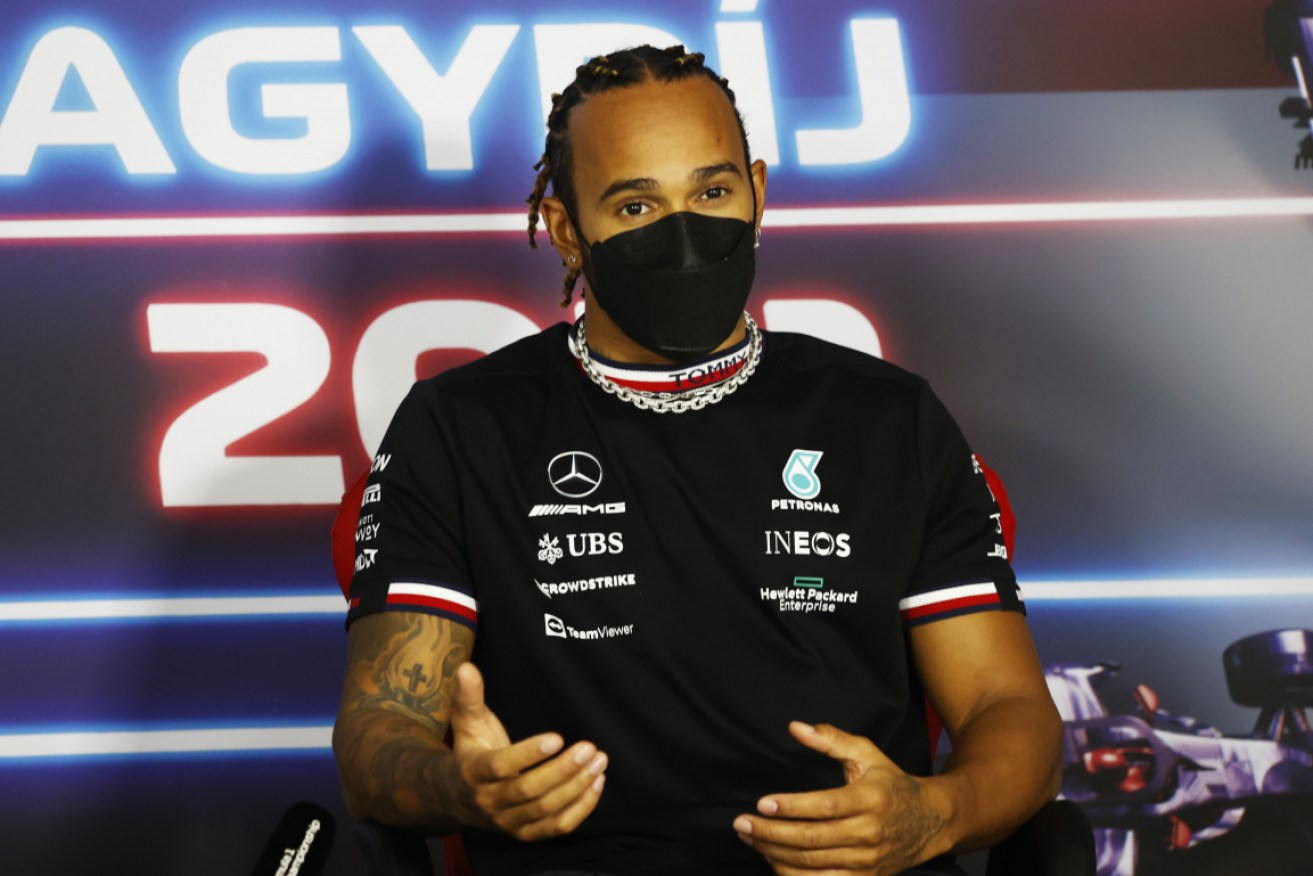 Lewis Hamilton says older voices like Bernie Ecclestone and Sir Jackie Stewart should be censored.