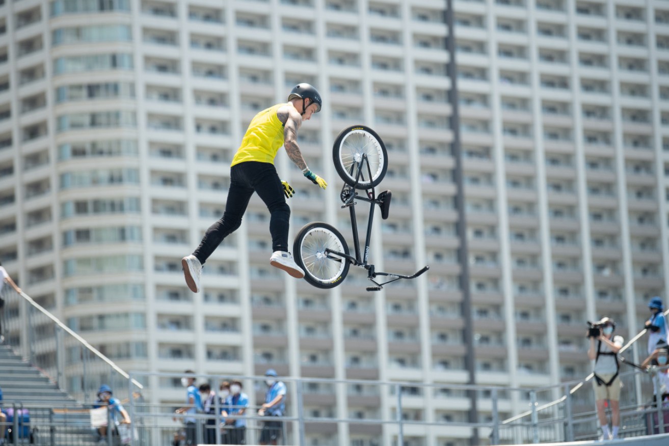 Logan Martin has added AusCycling's cyclist of the year award to his BMX freestyle Olympic gold.