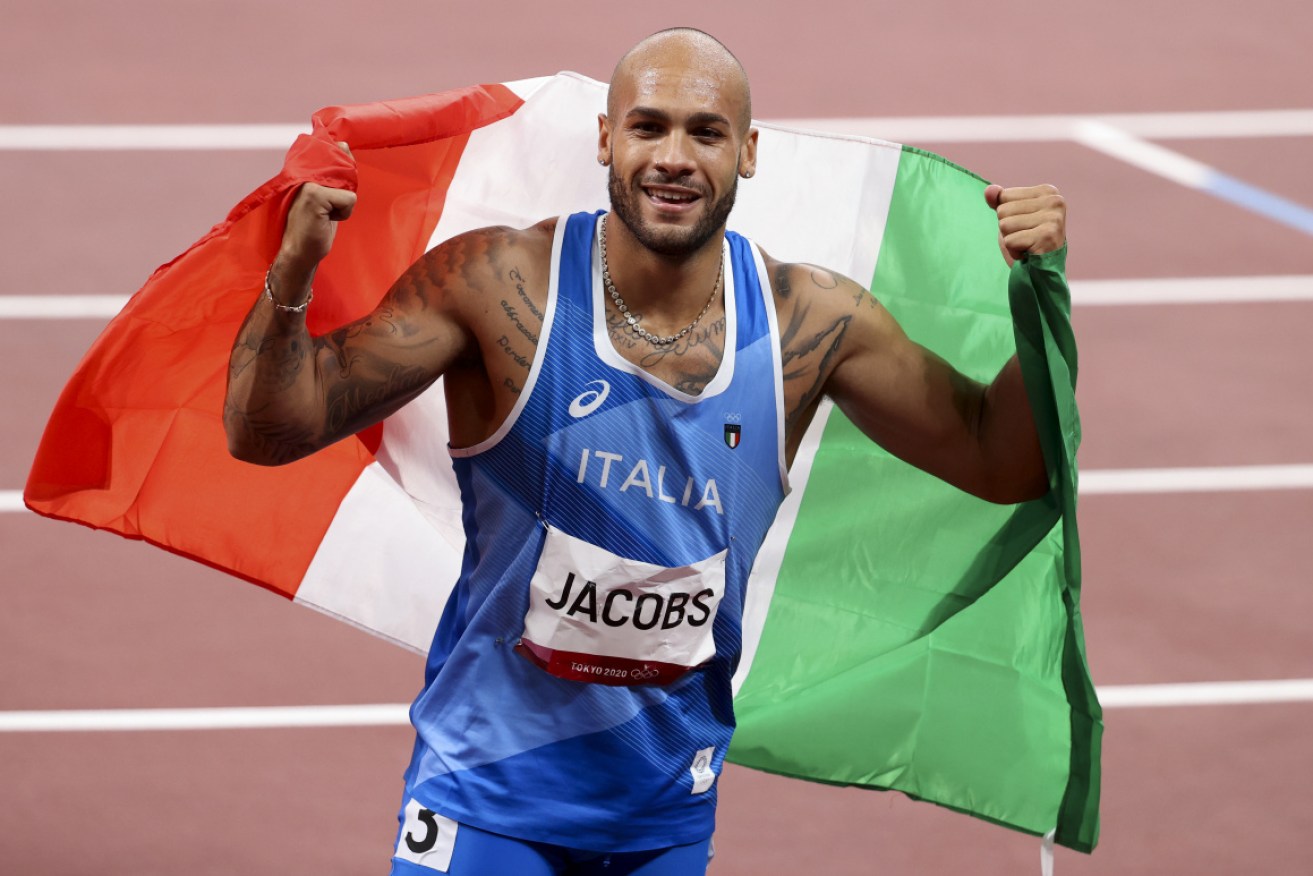 Lamont Marcell Jacobs is one of the great surprise winners in the history of the Olympic men's 100m.