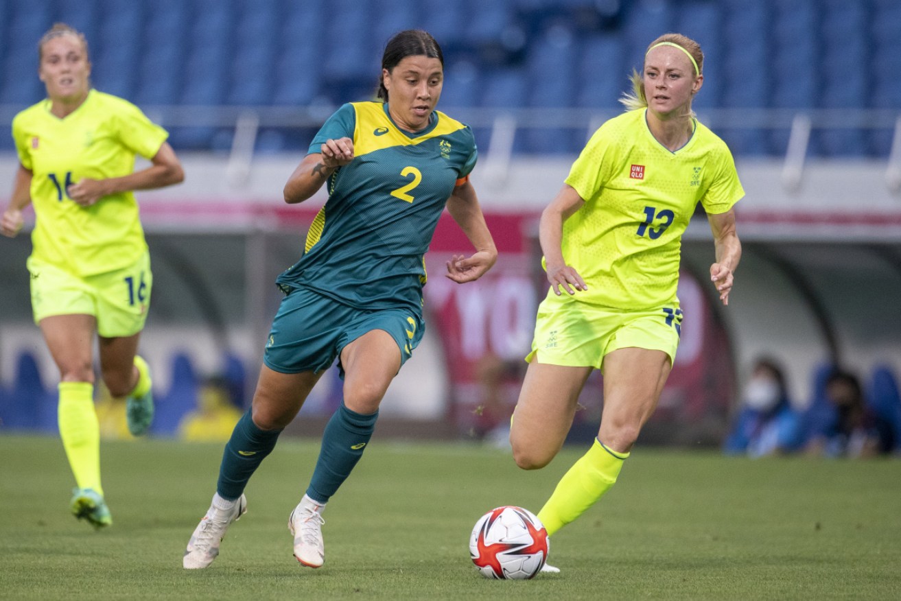The Matildas will be sweating on the fitness of talisman Sam Kerr for their semi-final and rematch against Sweden.