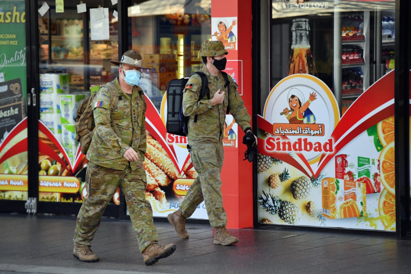 The Defence Force personnel will help reinforce public health orders.