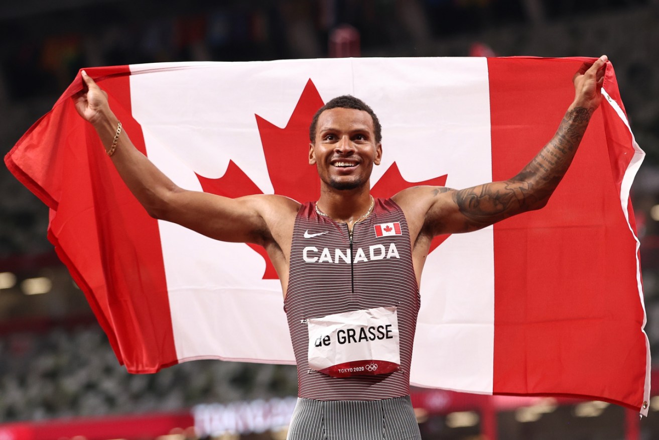 After lurking in Usain Bolt's shadow for years, Andre De Grasse finally has had his golden moment.