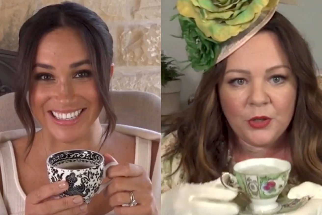Meghan Markle and Melissa McCarthy bond over birthday plans in the video call.
